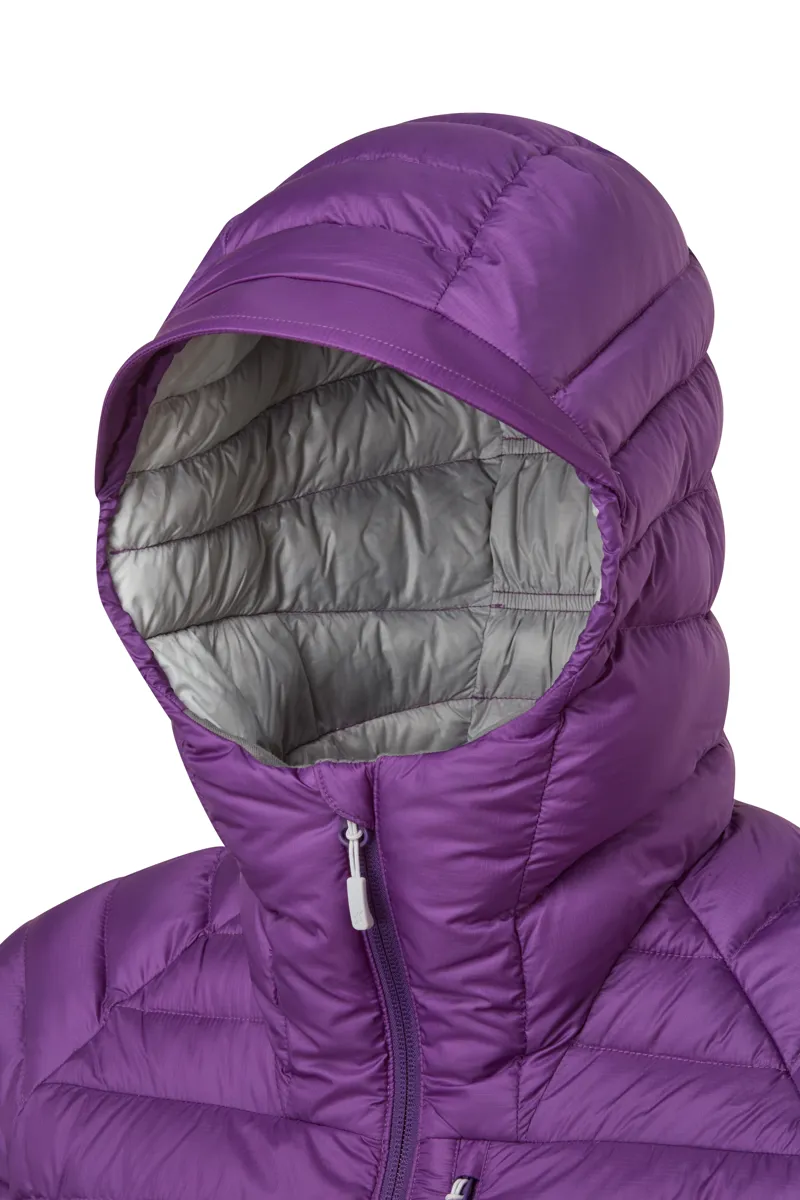 Rab Microlight Alpine Womens Jacket in Blackcurrant-3