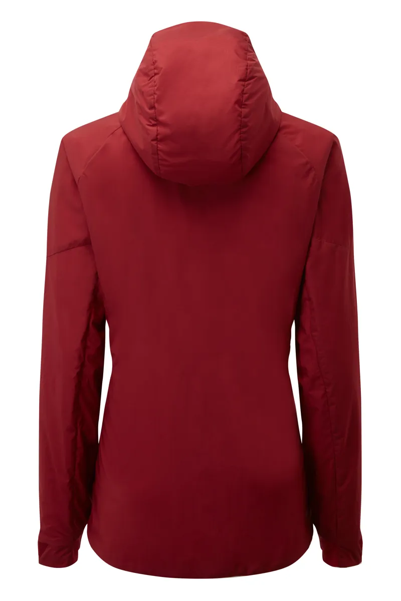 Rab Vapour-Rise Summit Womens Jacket in Crimson-3