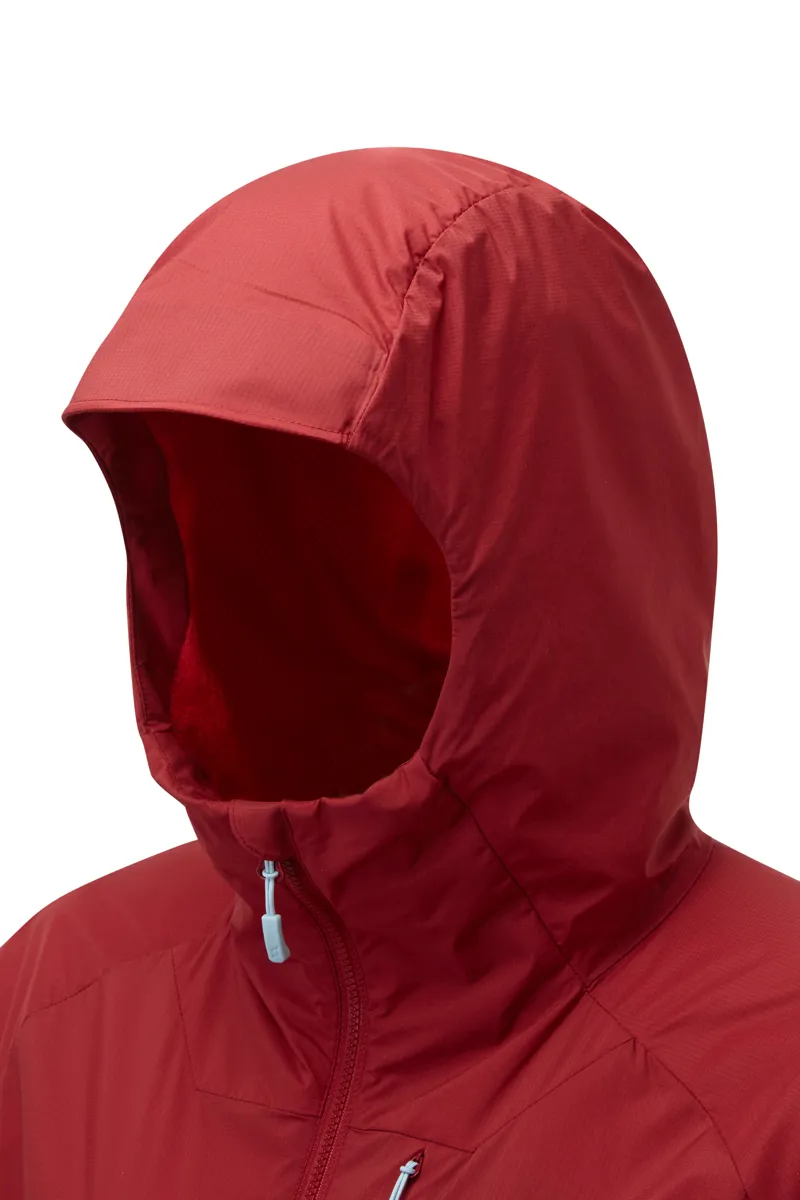 Rab Vapour-Rise Summit Womens Jacket in Crimson-1