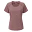 Rab Wisp Tee Womens T-Shirt in Deep Heather Marl