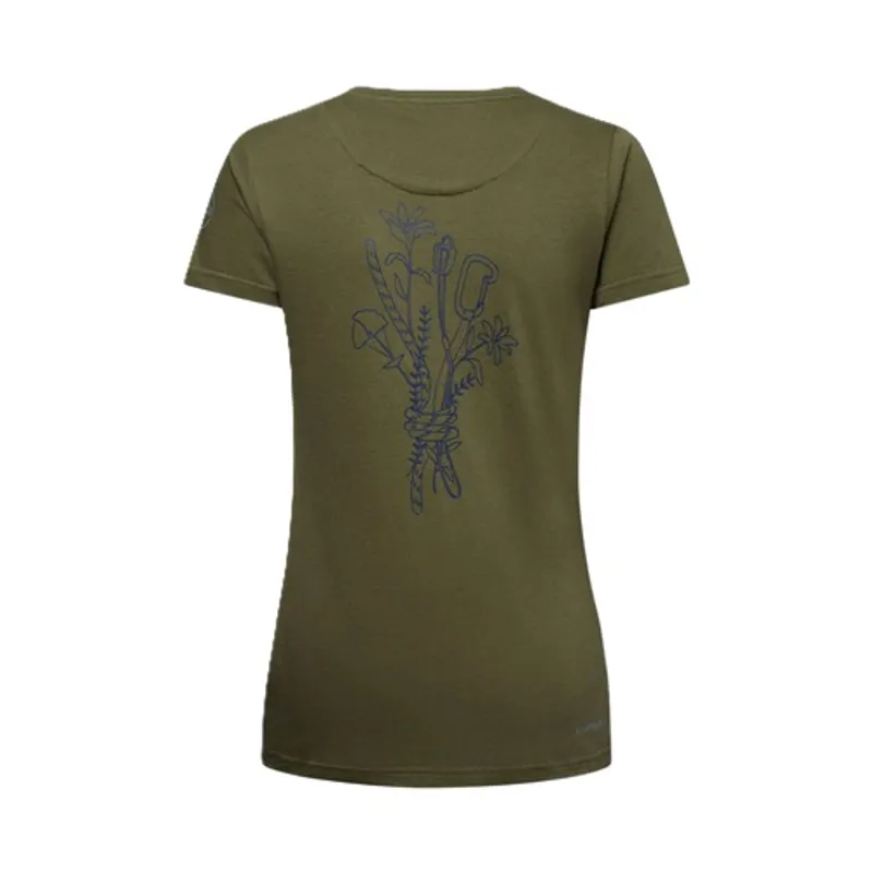 La Sportiva Climb Flower T-Shirt W Cypress-1