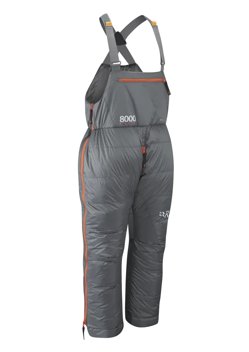 Rab Expedition 8000 Salopettes in Grey-3