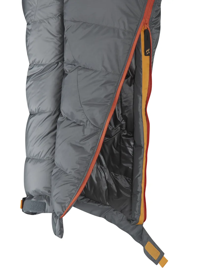 Rab Expedition 8000 Salopettes in Grey-2