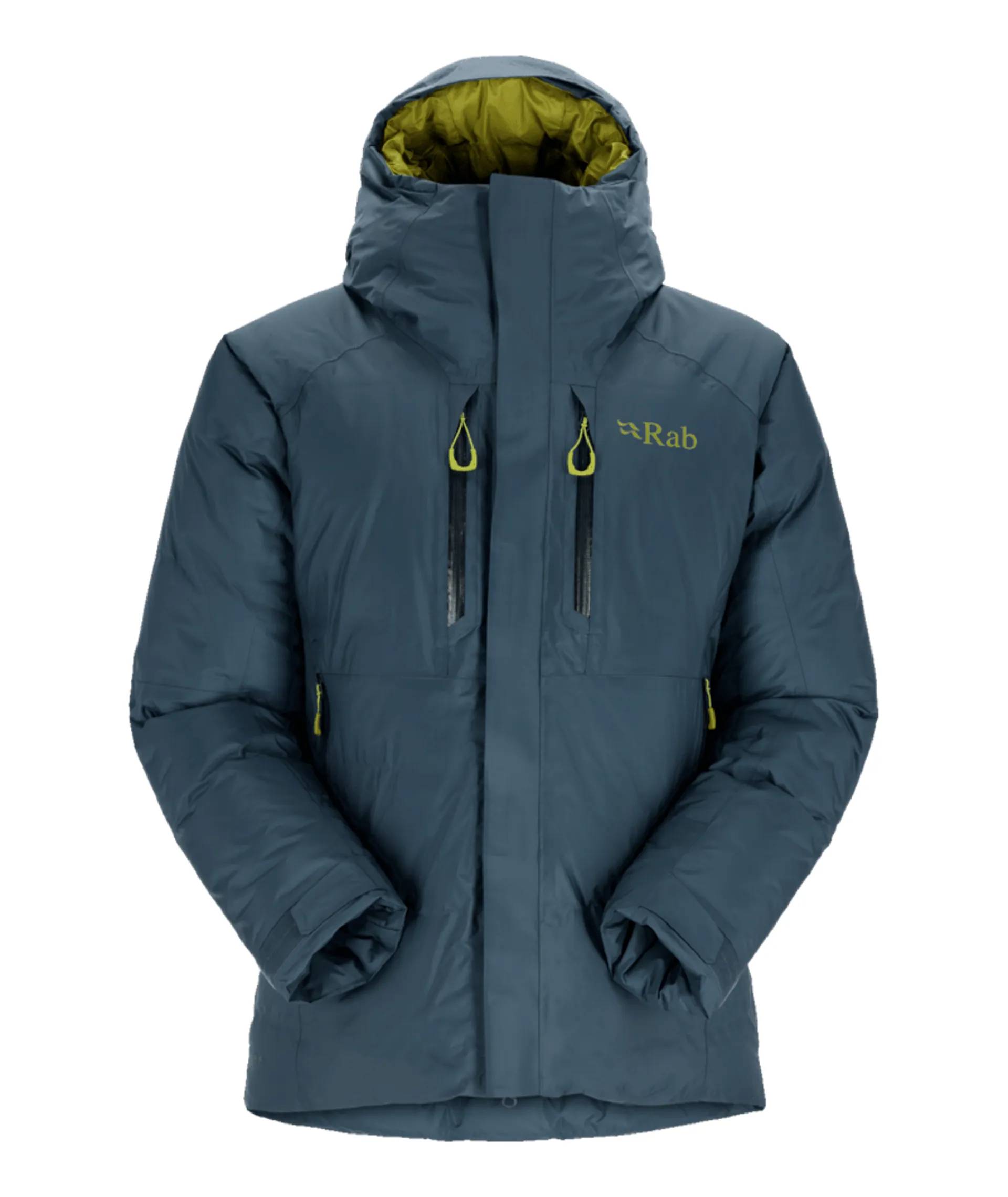 Down Jacket Rab Zero Rab New Batura Jacket In Orion Blue