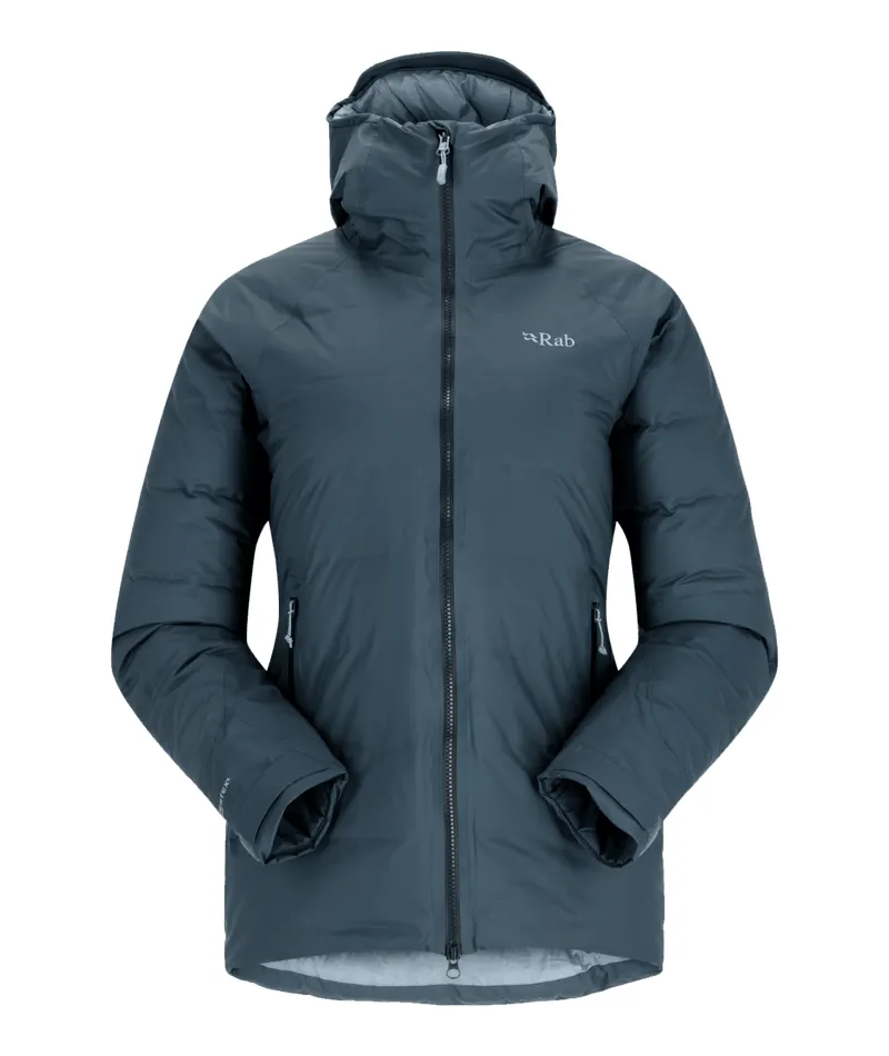 Rab Women's Valiance Jacket in Orion Blue