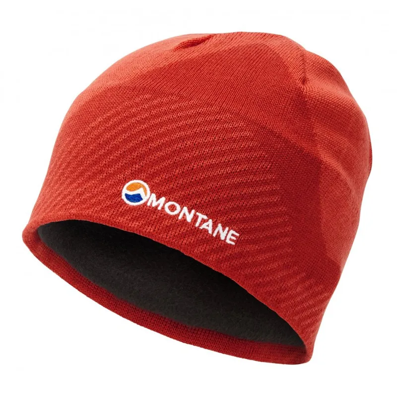 Montane Logo Beanie Hat in Firefly Orange