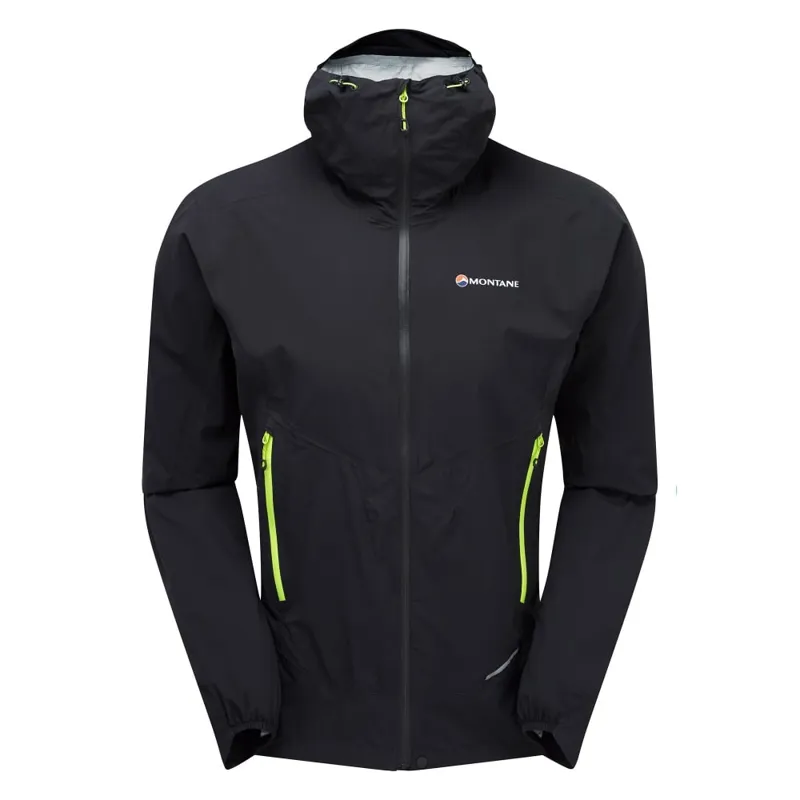 Montane Minimus Stretch Ultra Waterproof Men's Jacket in Black