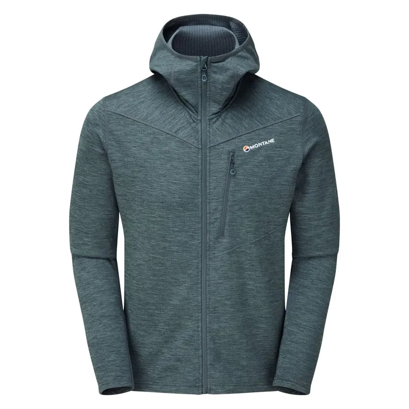 Montane Protium Mens Fleece Hoodie in Astro Blue