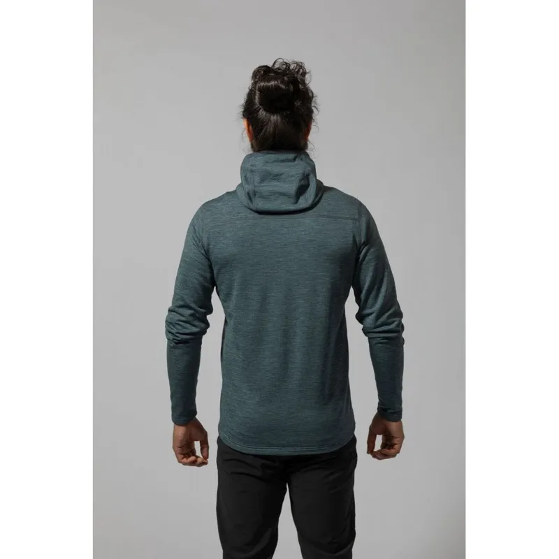 Montane Protium Mens Fleece Hoodie in Astro Blue-4