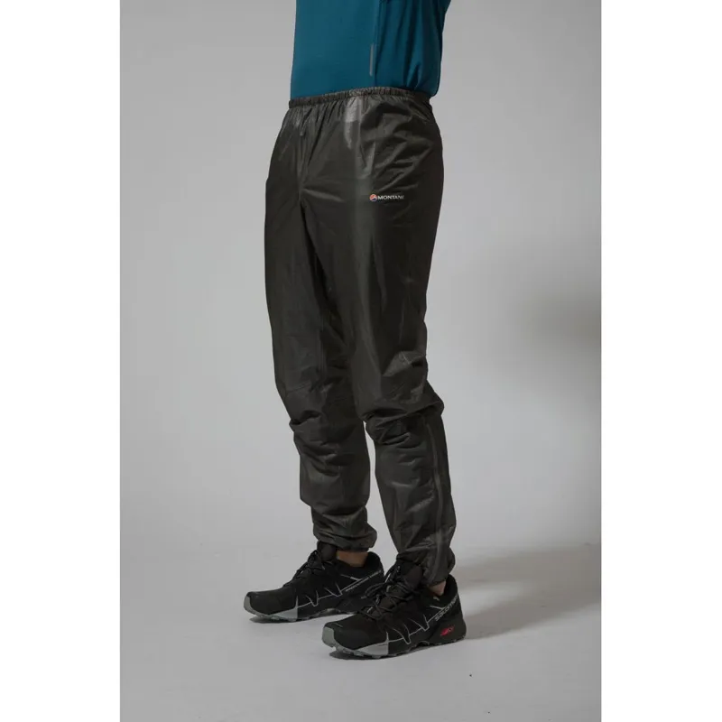 Montane Podium Mens Waterproof Pants in Charcoal-6