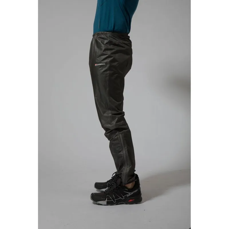 Montane Podium Mens Waterproof Pants in Charcoal-7