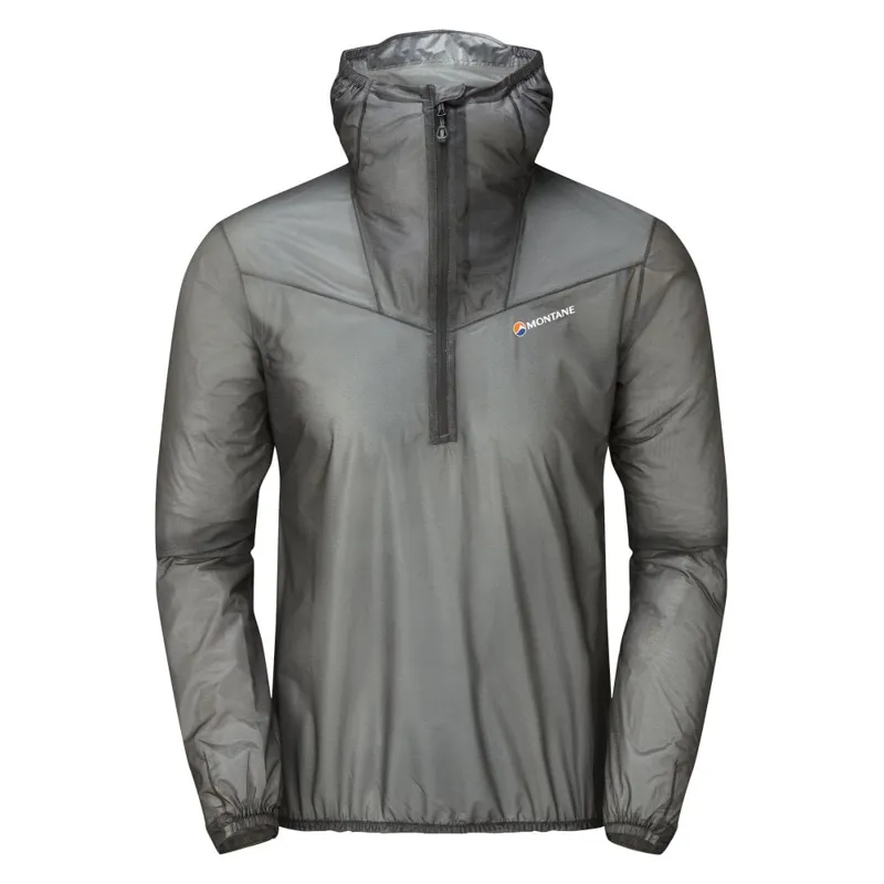 Montane Podium Unisex Waterproof Pull-On Jacket Charcoal