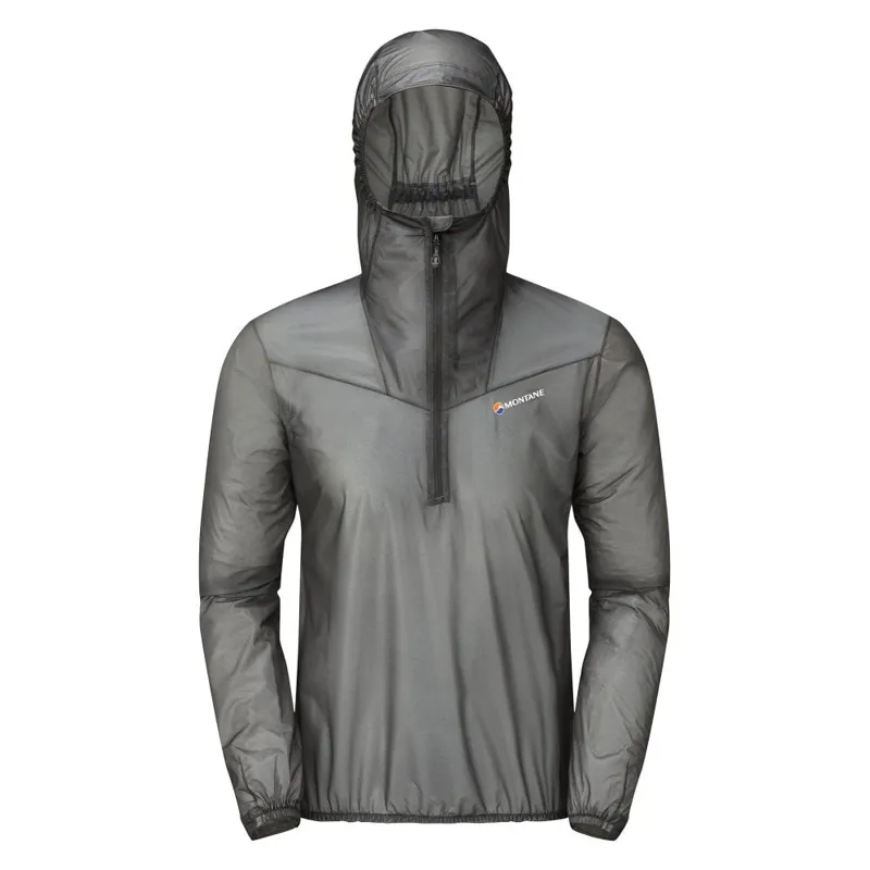 Montane Podium Unisex Waterproof Pull-On Jacket Charcoal-1