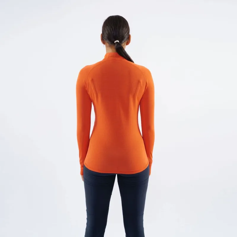 Montane Allez Womens Micro Pull-On in Paprika-3