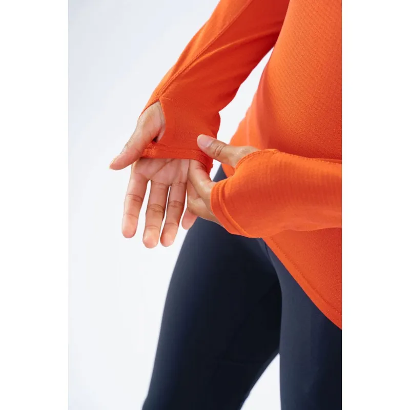 Montane Allez Womens Micro Pull-On in Paprika-2