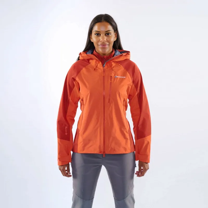 Montane Alpine Resolve Womens Jacket in Paprika-7