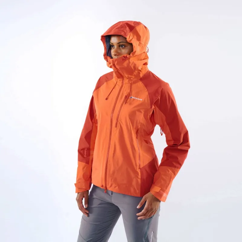 Montane Alpine Resolve Womens Jacket in Paprika-2