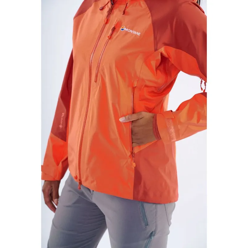 Montane Alpine Resolve Womens Jacket in Paprika-1
