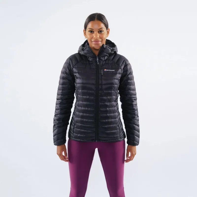 Montane Featherlite Womens Down Jacket in Black-10