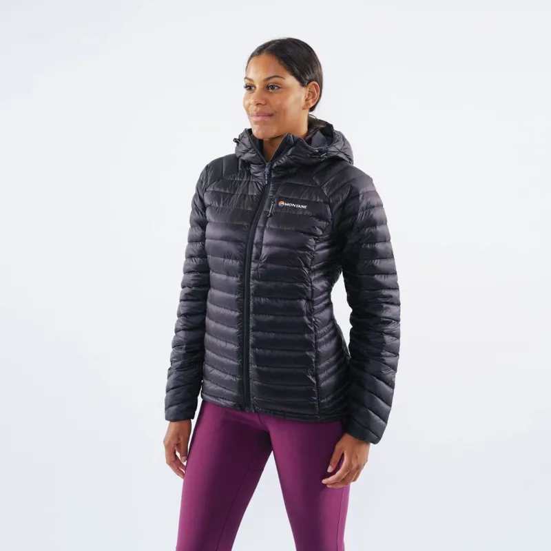 Montane Featherlite Womens Down Jacket in Black-9