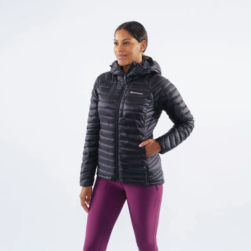 Montane Featherlite Womens Down Jacket in Black-8