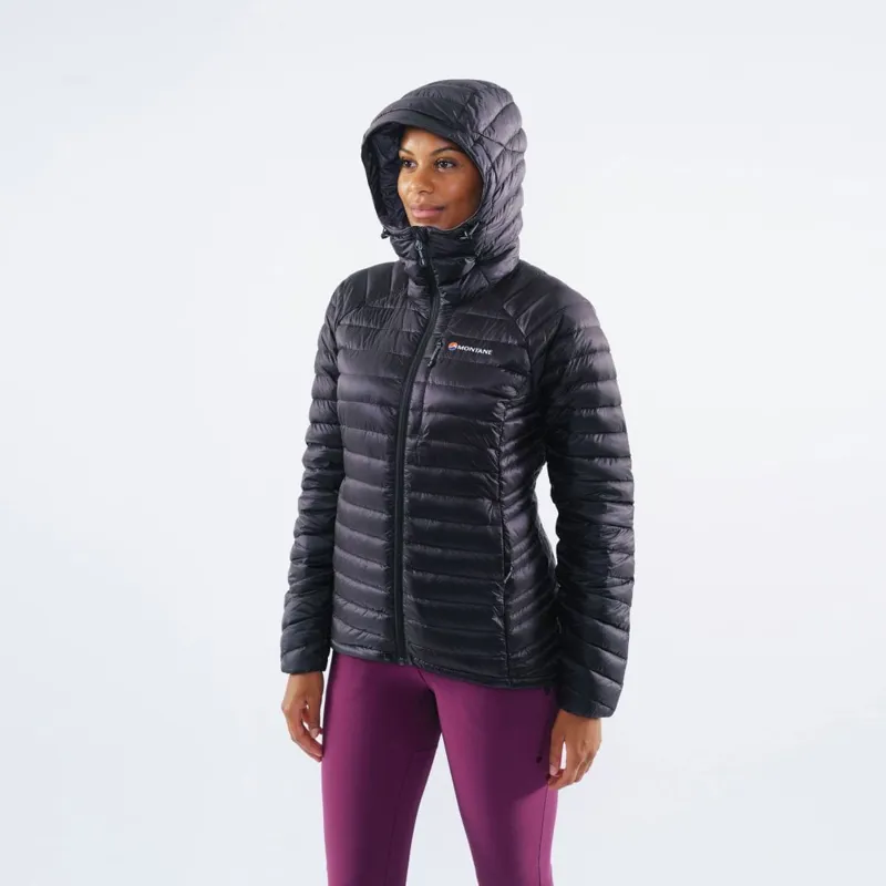 Montane Featherlite Womens Down Jacket in Black-7