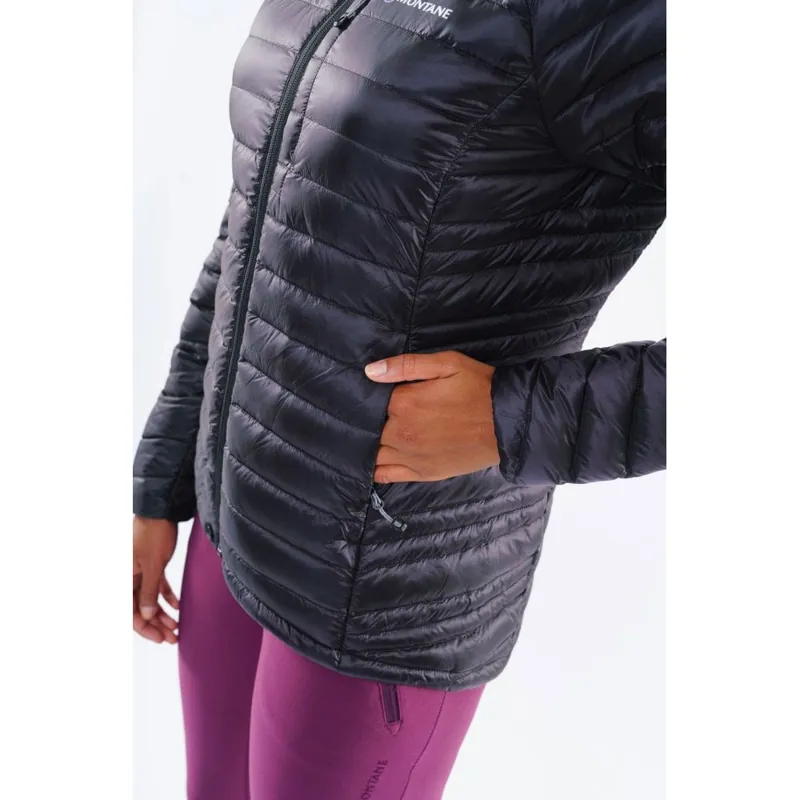 Montane Featherlite Womens Down Jacket in Black-4