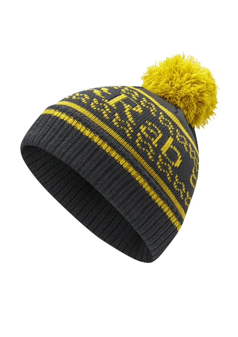 Rab Rock Bobble Hat in Anthracite