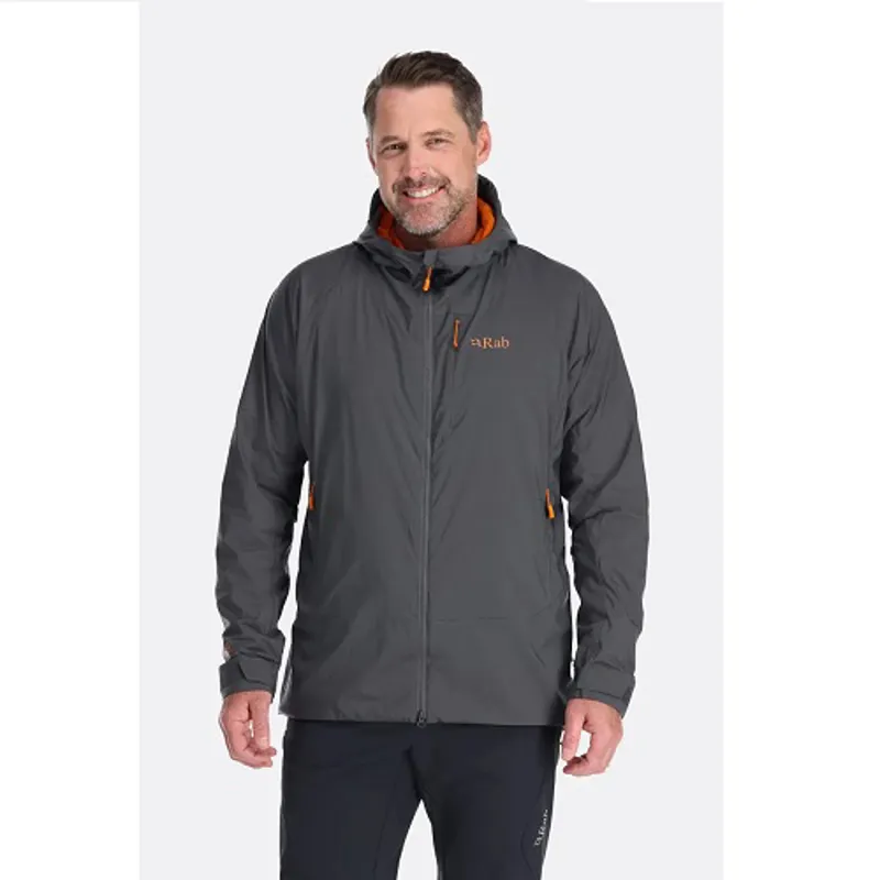 Rab VR Summit Jacket Graphene Marmalade
