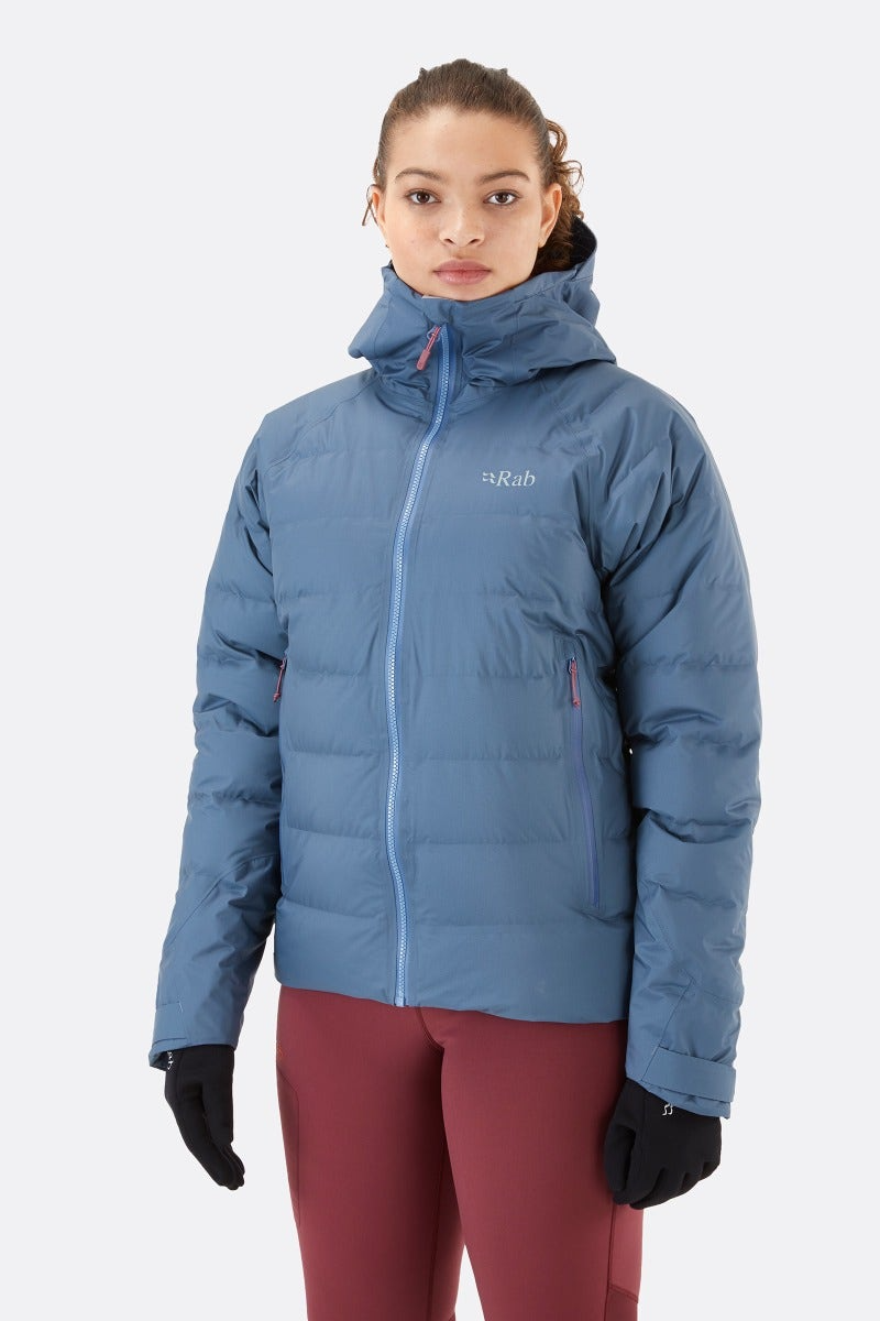 Rab Valiance Womens Jacket in Bering Sea-1
