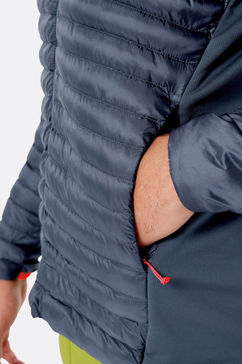 Rab Cirrus Flex 2.0 Mens Insulated Jacket in Steel -10