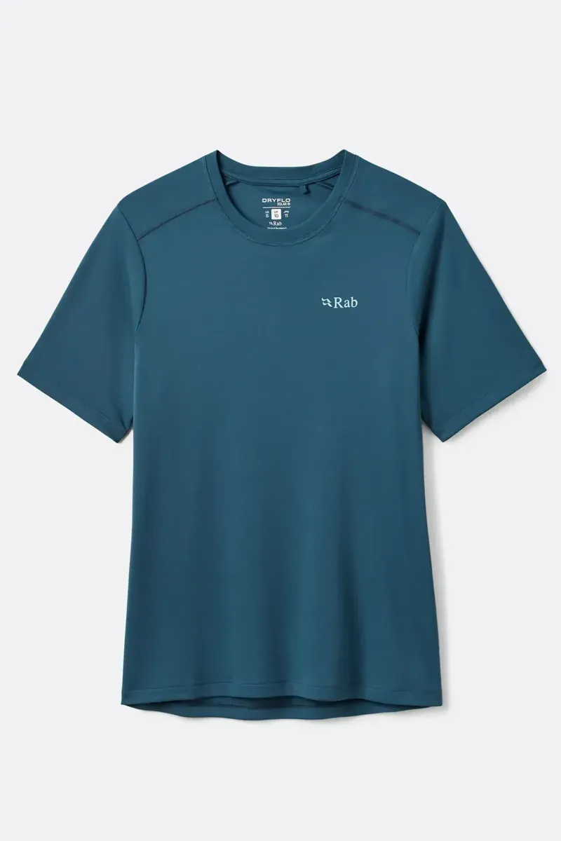 Rab Women's Force T-Shirt in Tempest Blue