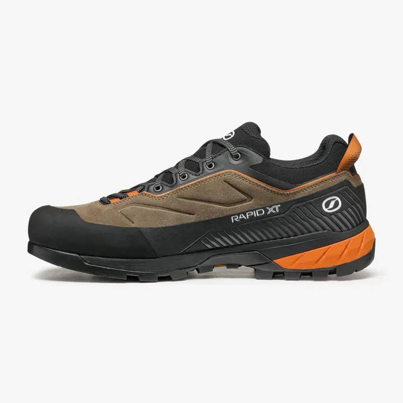 Scarpa Rapid XT GTX Shoe in Caribou/Rust Orange-2