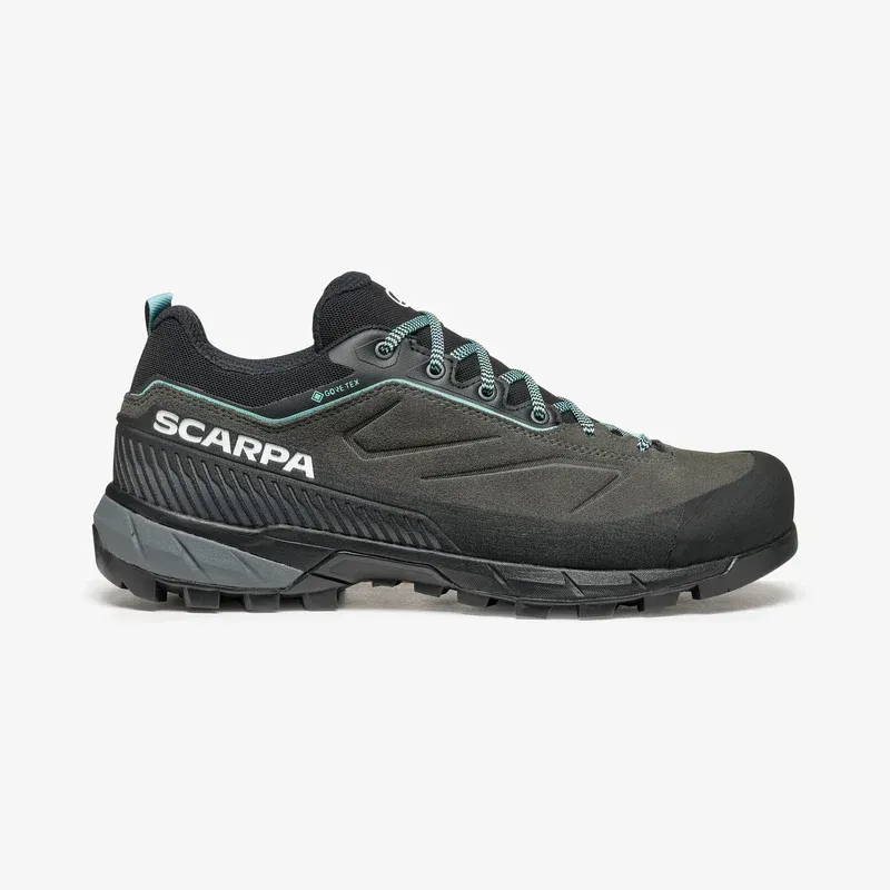 Scarpa Rapid XT GTX Womens Trail Running Shoe in Shark/Aqua