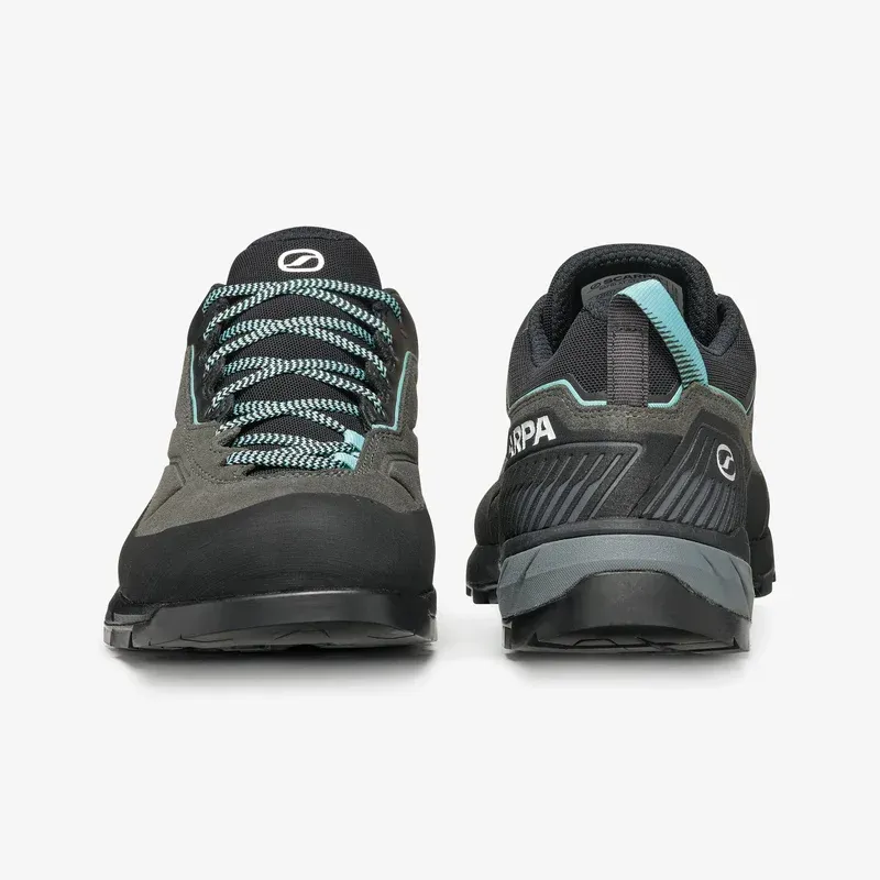 Scarpa Rapid XT GTX Womens Trail Running Shoe in Shark/Aqua-4