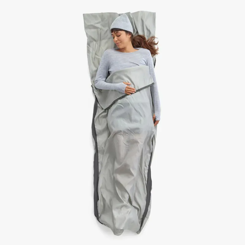 Sea To Summit Silk Blend Sleeping Bag Liner Rectangular Thermal Boost + 8% in Moonstruck-1