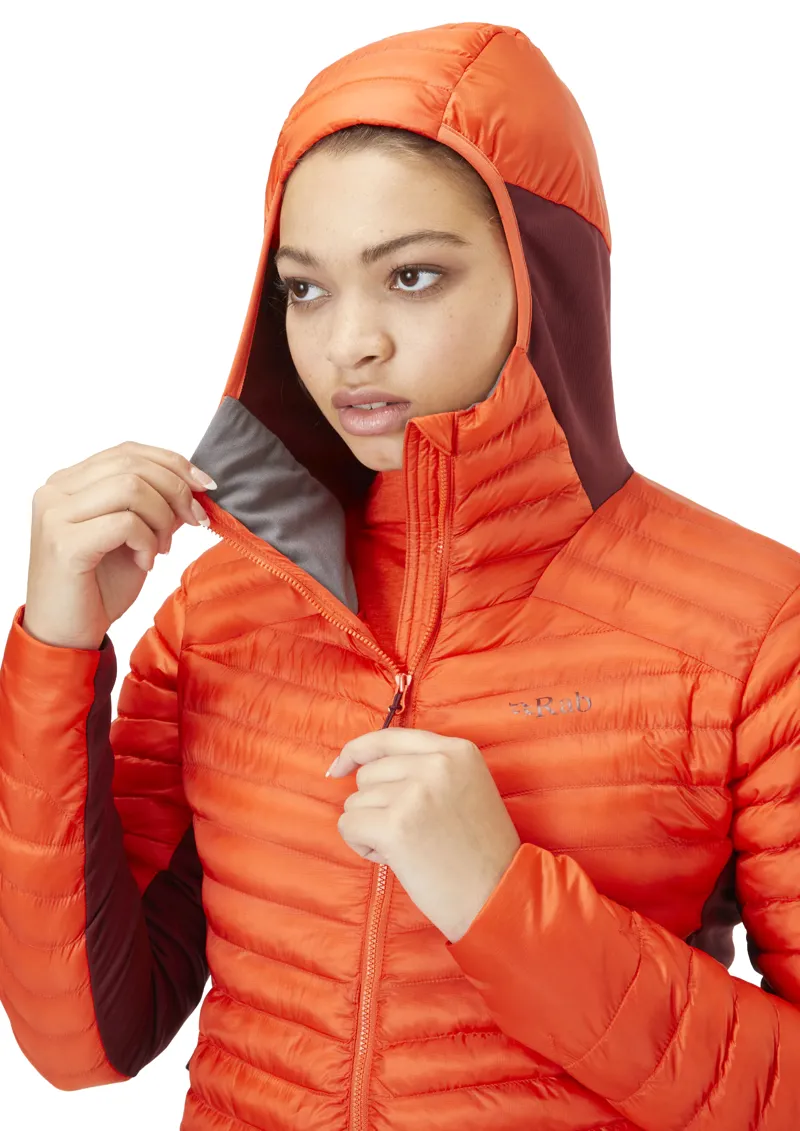Rab Cirrus Flex 2.0 Women's Insulated Hoody in Red Grapefruit-9
