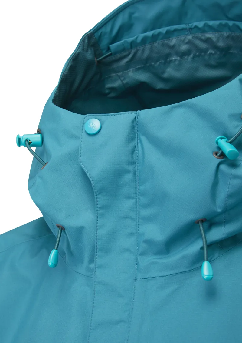 Rab Downpour Eco Women's Waterproof Jacket in Ultramarine-1