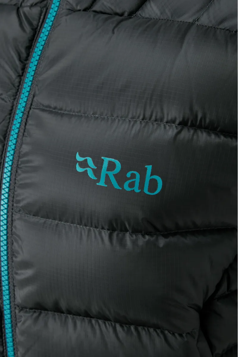Rab Electron Pro Womens Down Vest in Beluga-1